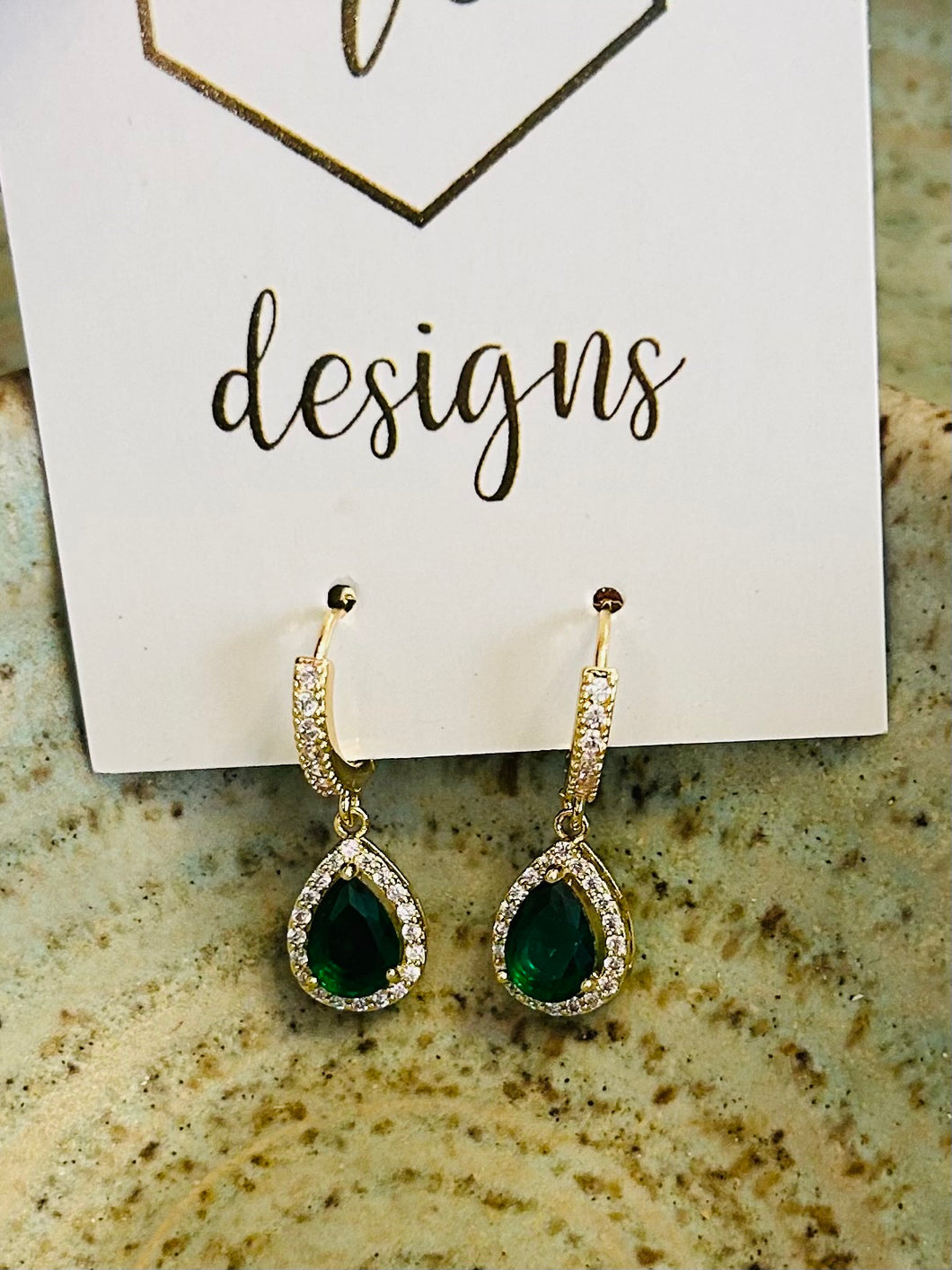 Dangly Rhinestone Earrings