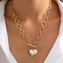 Notable Heart Front Toggle Necklace