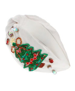 2024 Christmas Beaded Statement Headbands