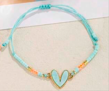 Beaded Heart Bracelets