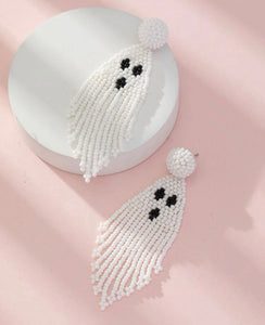Halloween Beaded Earrings