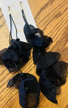 Statement Petal Fabric Earrings