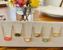 Oval Faceted Necklaces