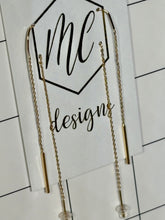 Threaded Threader Earrings
