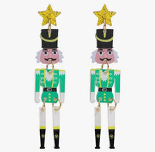 Dancing Acrylic Nutcracker Earrings