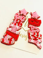 Santa Baby Christmas Earrings