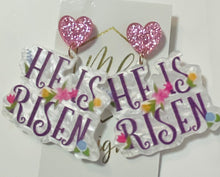 He Is Risen Easter Earrings