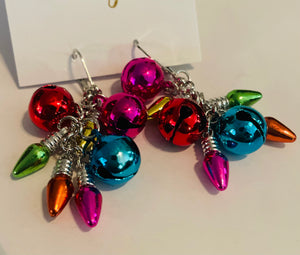Colorful Jingle Bell Earrings