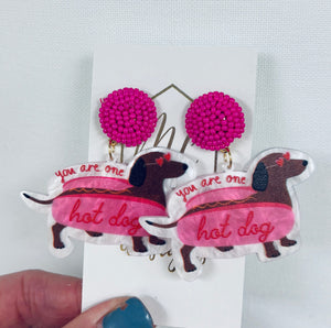 Dachshund Earrings
