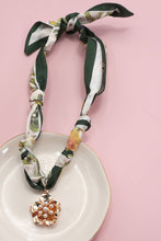 HANDMADE SCARF NECKLACE - HEART