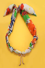 HANDMADE SCARF NECKLACE - HEART