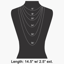 Colorful Beaded Chain Necklace