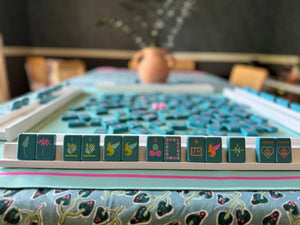 OG Mahjong Tiles - Totally Teal (Peace Love and Mahjong)