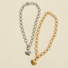 Notable Heart Front Toggle Necklace