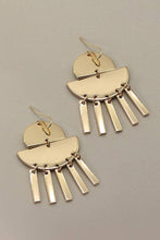 HALF MOON BAR DROP EARRINGS