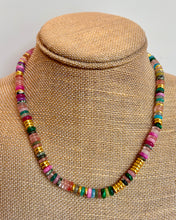 Natural Stone Beaded Choker Necklace