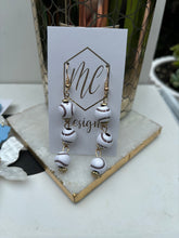 Baseball Triple Tiered Earrings
