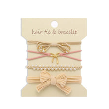 FUN DUAL FUNCTION KNOT BRACELET HAIR TIES