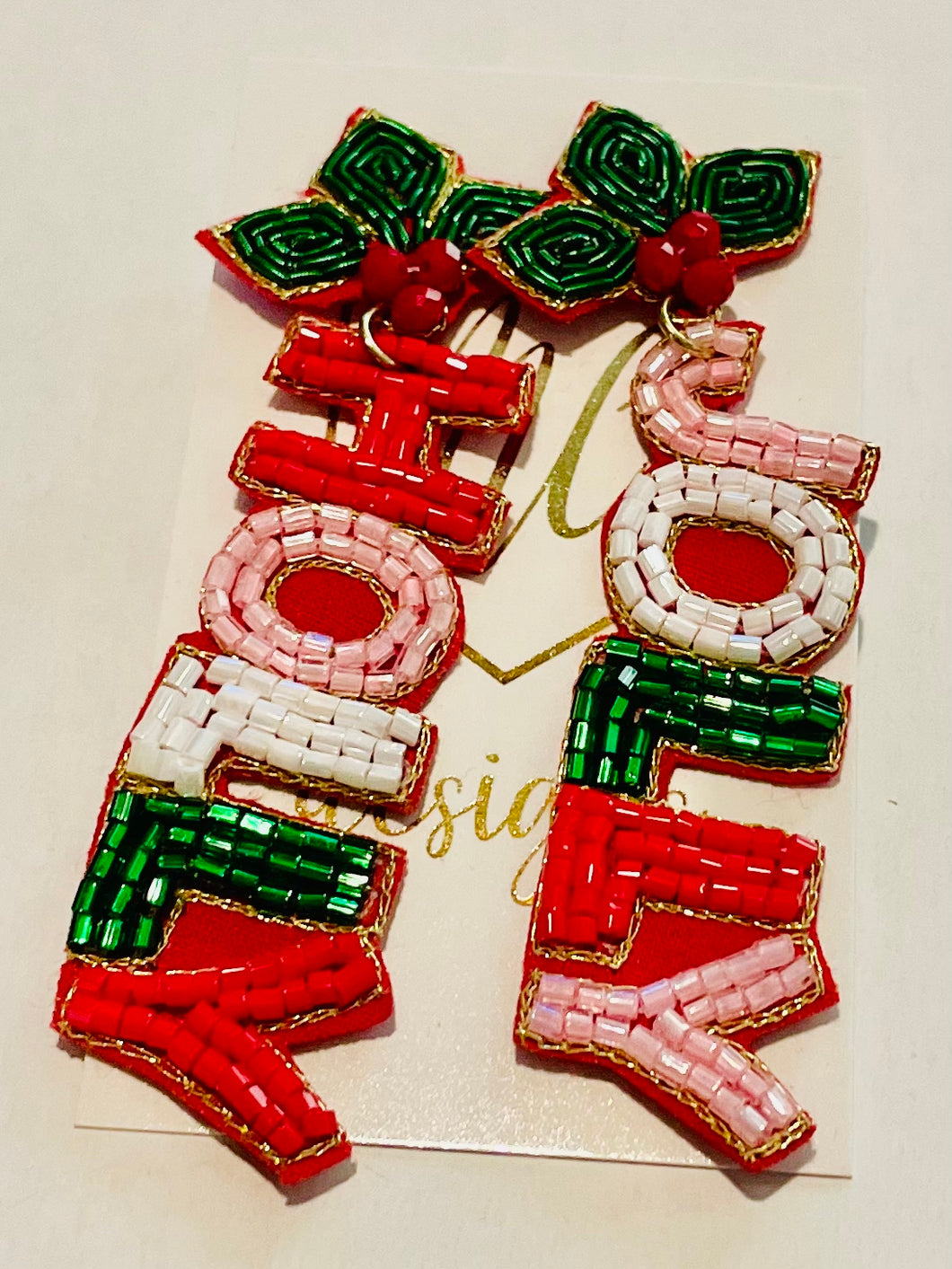 Holly Jolly Christmas Earrings