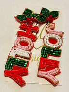 Holly Jolly Christmas Earrings