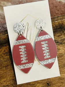 Assorted Acrylic Sports Earrings