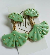 Acrylic Ginkgo Earrings