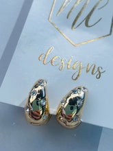 Chunky Teardrop Earrings