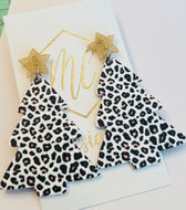 Leopard Christmas Trees