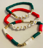 Merry Christmas Bracelet Set