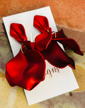 Shiny or Matte Petal Earrings