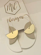 Triple Half Moon Earrings