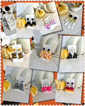 Halloween Acrylic Earrings Various Styles