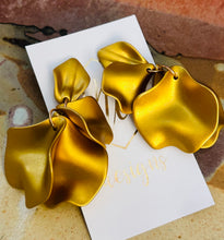 Shiny or Matte Petal Earrings