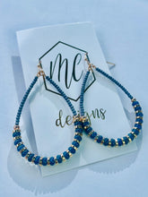 Colorful Beaded Teardrop Earrings