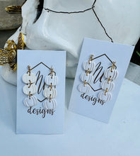 Triple Pumpkin Earrings on Gold Posts