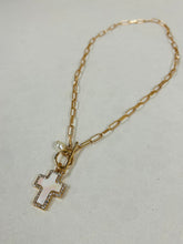 Pearl Cross Necklace