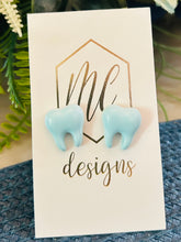 Teeth Acrylic Stud Earrings
