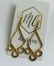 Simple Gold Geometric Earrings