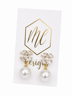 Designer Inspired Statement Stud Earrings