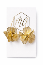 Statement Filigree Flower Earrings