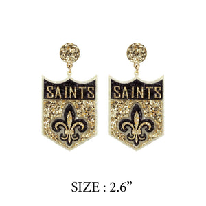 Statement Saints Earrings