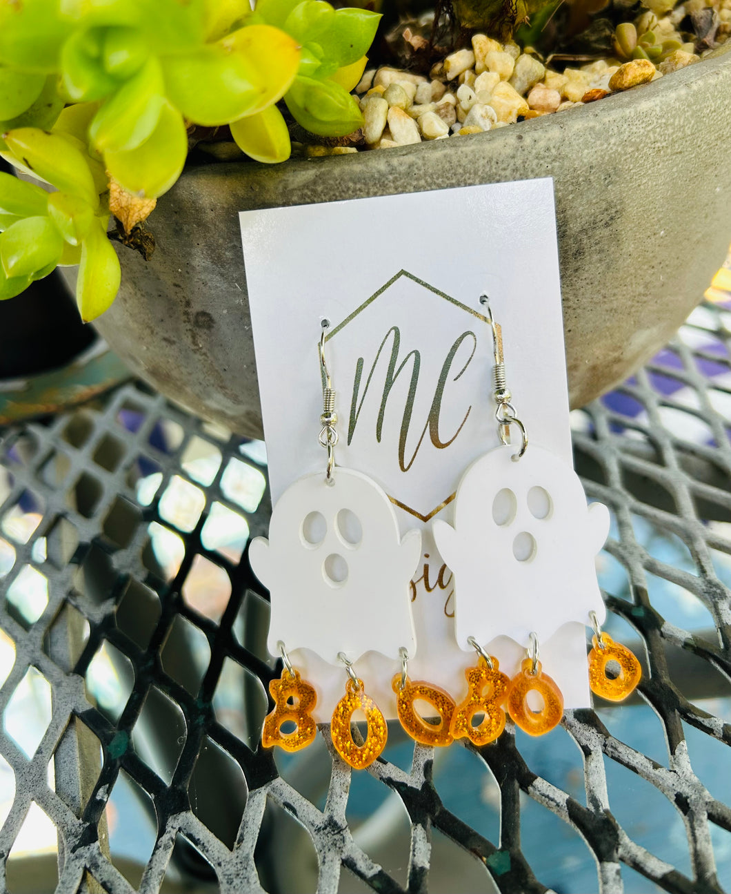 Ghost Boo Earrings