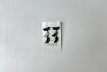 Triple Glitter Bat Earrings
