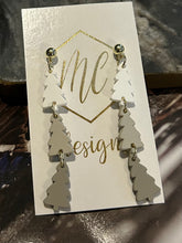 Triple Christmas Tree Dangle