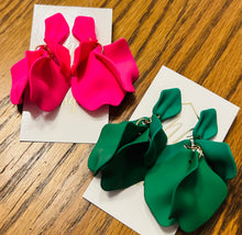 Shiny or Matte Petal Earrings