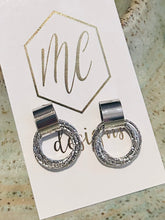 Small Multi Circle Drop Earrings