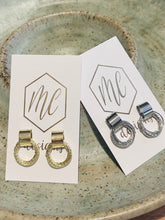 Small Multi Circle Drop Earrings