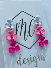 Dainty Triple Flower Earrings