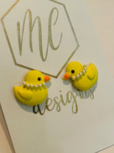 Little Yellow Duckie Studs