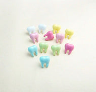 Teeth Acrylic Stud Earrings